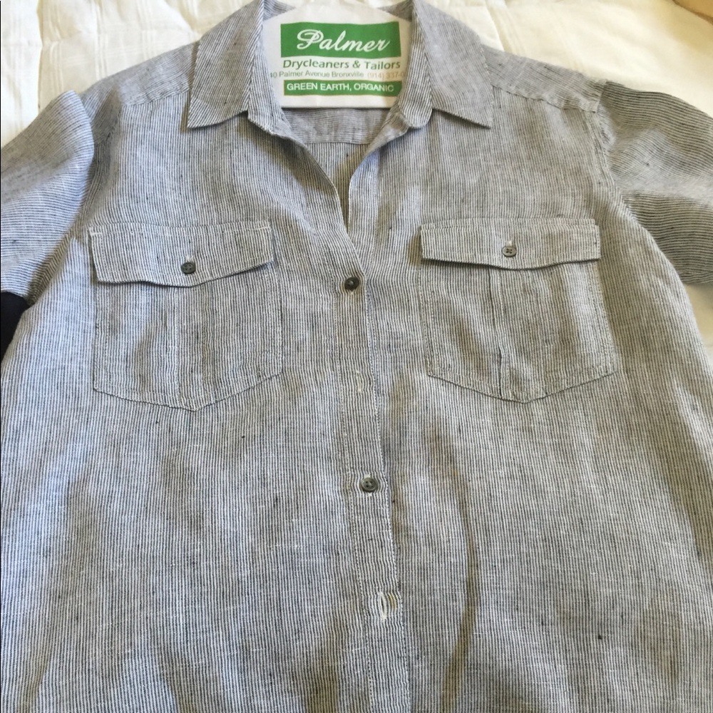 James Perce  linen shirt